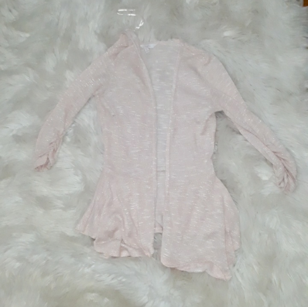 Sparkling long sleeve cover up 💫